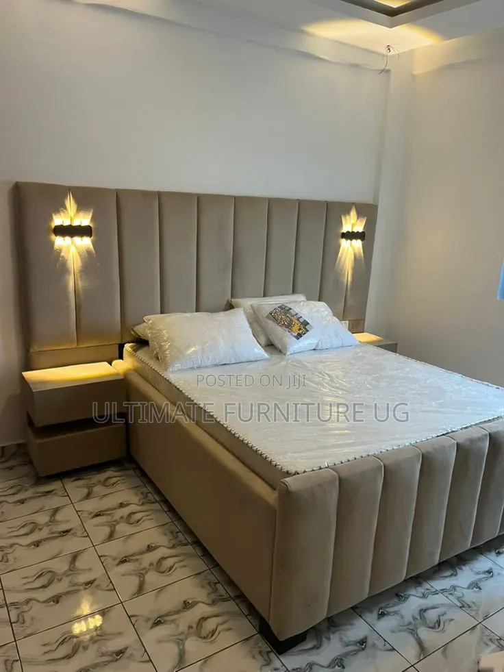 Rich Bed With Lights