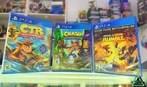 Crash Bandicoot. All Series Are Available on Ps4