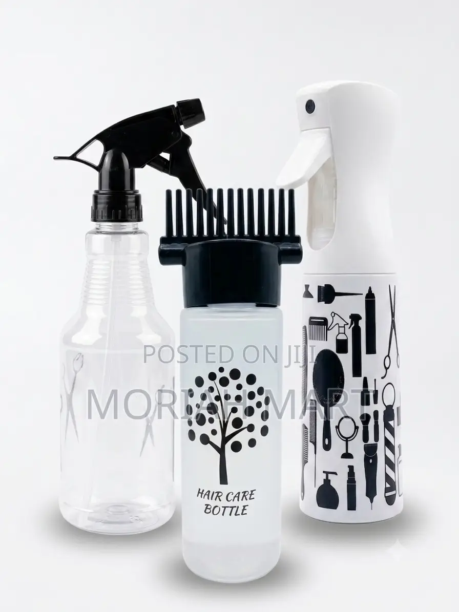 3-in-1 Professional Spray Bottle Kit (Mist + Scissor + Applicator)