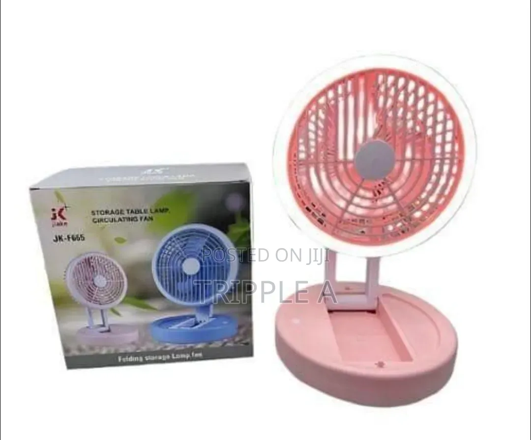 Storage Table Lamp Circulating Fan