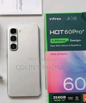 New Infinix Hot 60 Pro+ 256 GB Gray