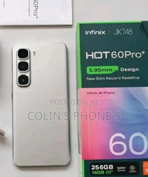 New Infinix Hot 60 Pro+ 256 GB Gray