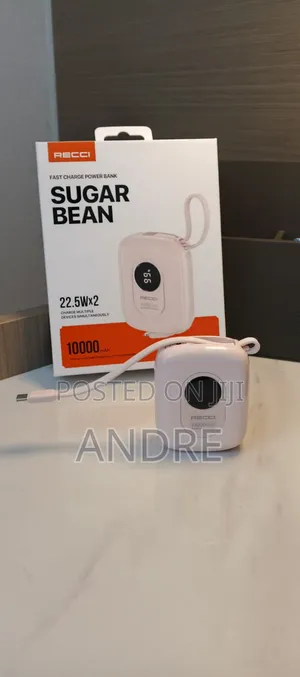 Sugar Bean Pro – 10000mah, 3-Port Dual 22.5w Fast Charge