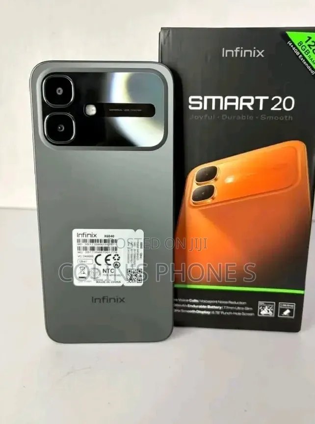 New Infinix Smart 20 128 GB Silver