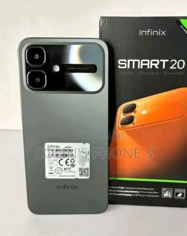 New Infinix Smart 20 128 GB Silver
