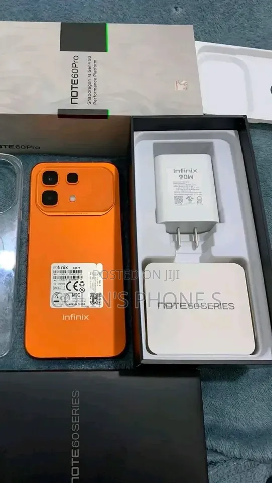 New Infinix Note 60 Pro 256 GB Orange