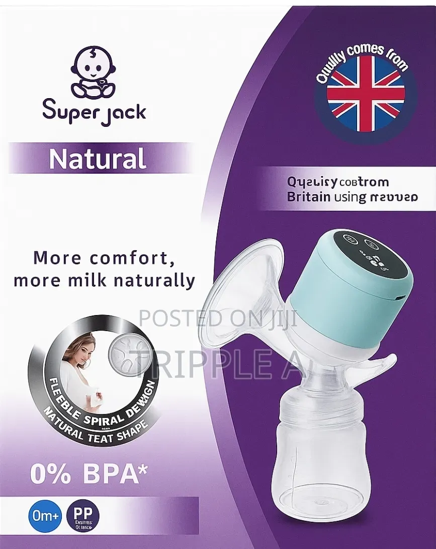 Super Jack Single Natural Rechargeable Breast Milk Pump