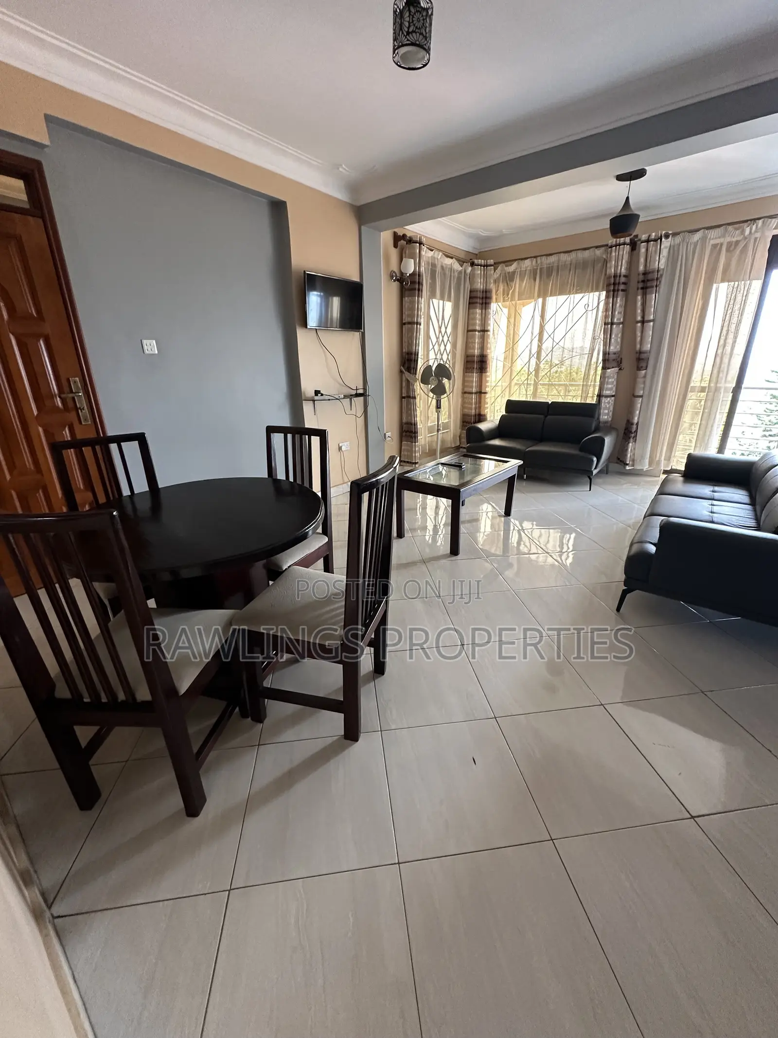 Furnished 3bdrm Apartment in Furnished Estate, Makindye for rent