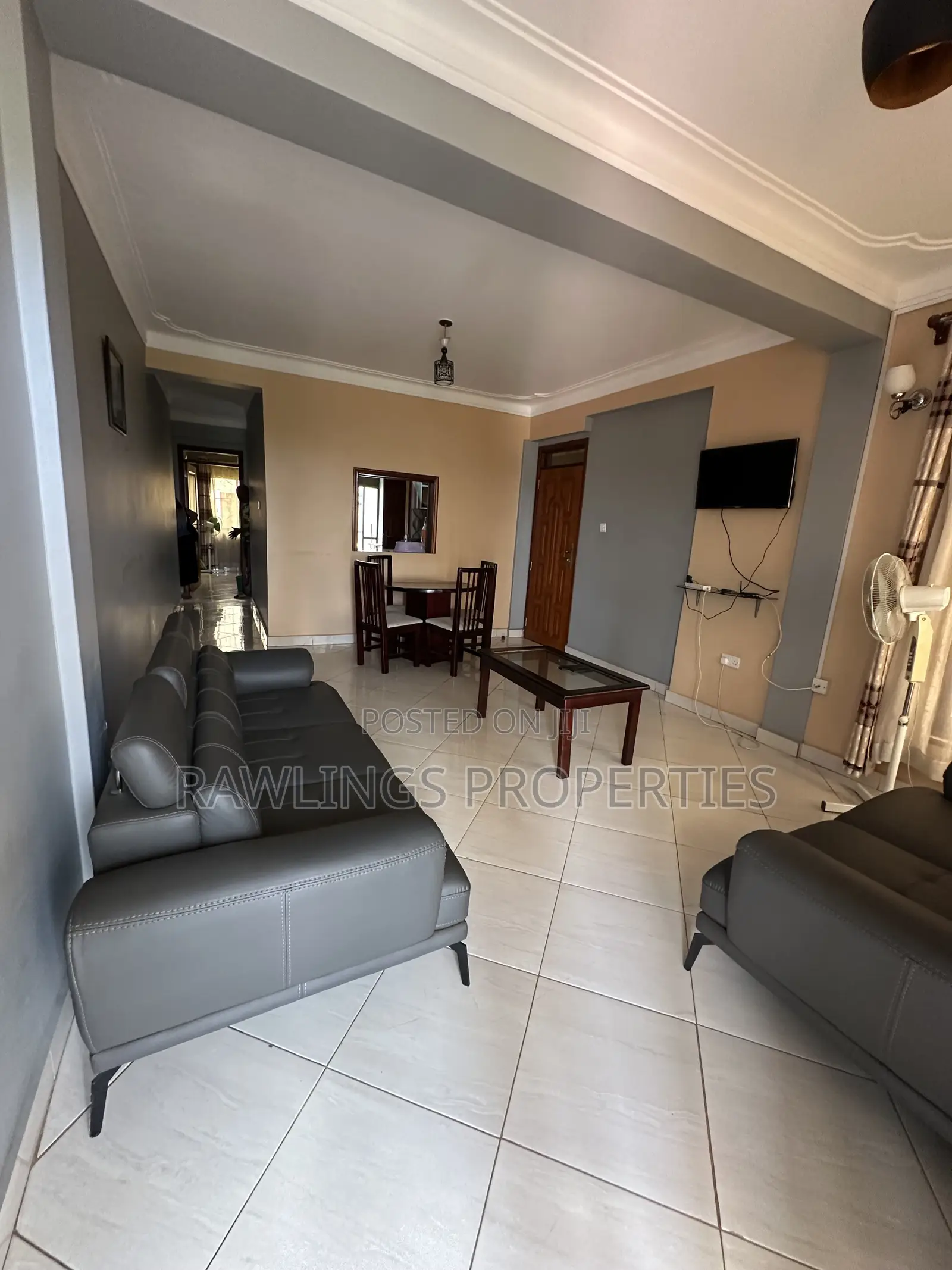 Furnished 3bdrm Apartment in Furnished Estate, Makindye for rent