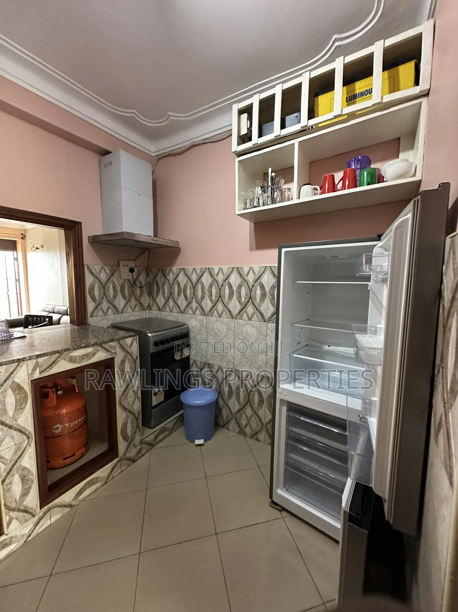 Furnished 3bdrm Apartment in Furnished Estate, Makindye for rent