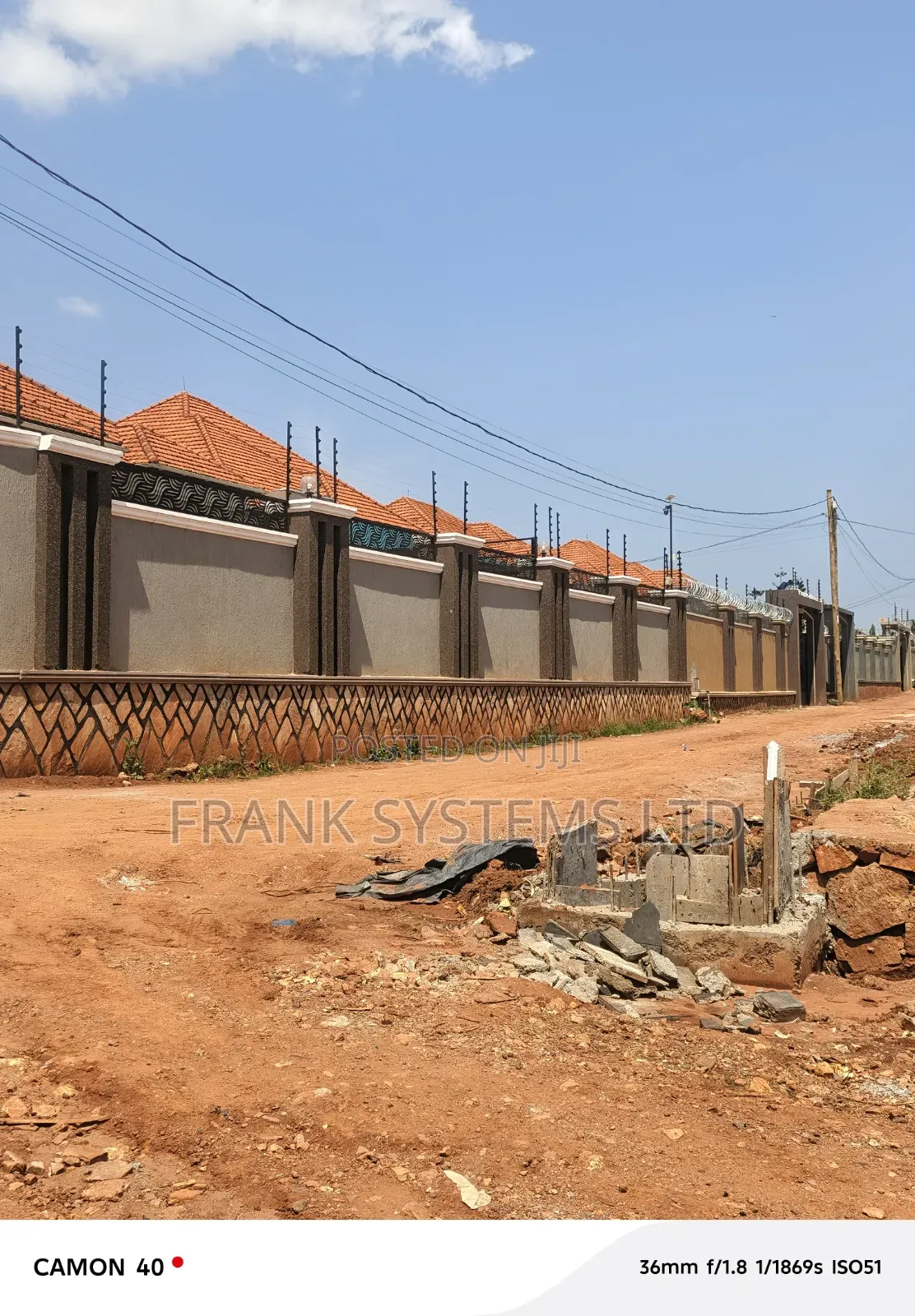 Electric Fence Installation With Stainless Wires