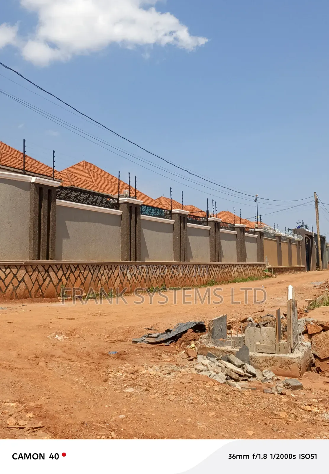 Electric Fence Installation With Stainless Wires