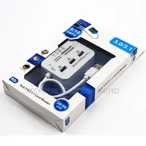 7-in-1 Usb 3.0 Card Reader Hub – Multi-Port Adapter