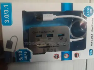 7-in-1 Usb 3.0 Card Reader Hub – Multi-Port Adapter