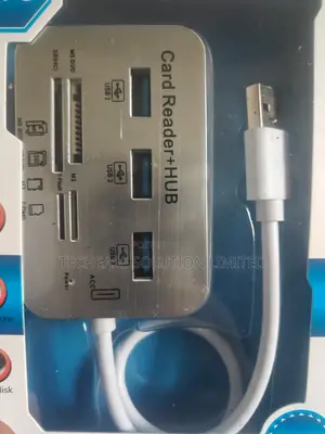 7-in-1 Usb 3.0 Card Reader Hub – Multi-Port Adapter