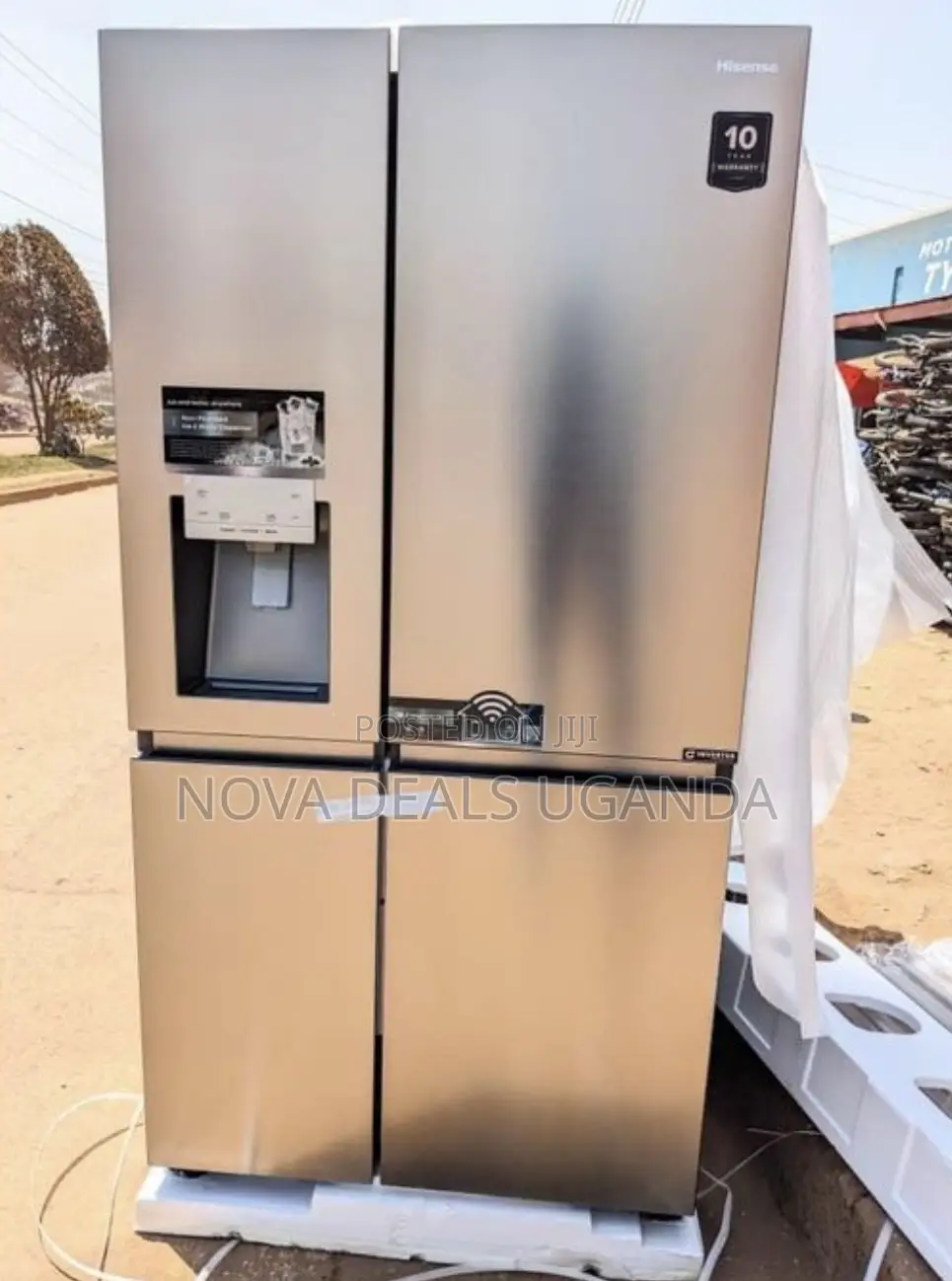 Hisense 730l Cross 4doors Frost Free Fridge With Water Dispenser