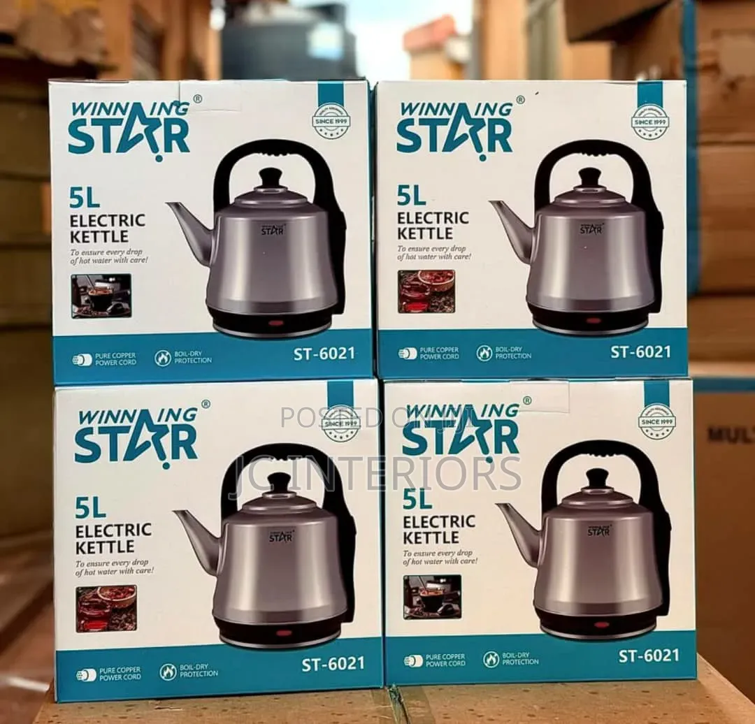 Winning Star 5l Electric Kettle Modwl St 6021