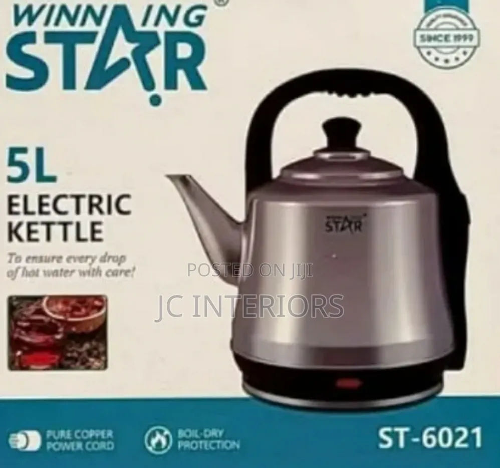 Winning Star 5l Electric Kettle Modwl St 6021