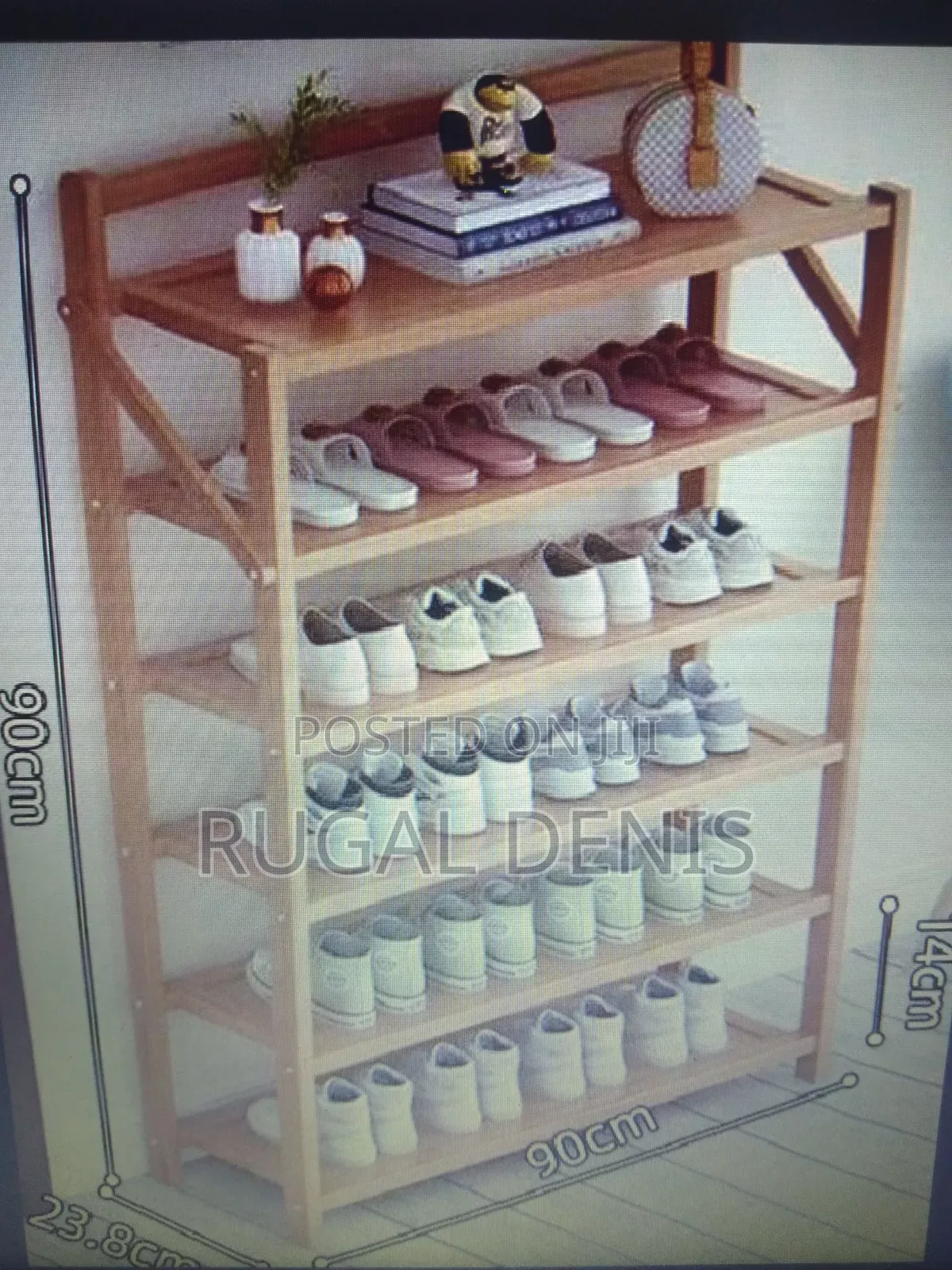 6layers Bamboo Shoe Stand