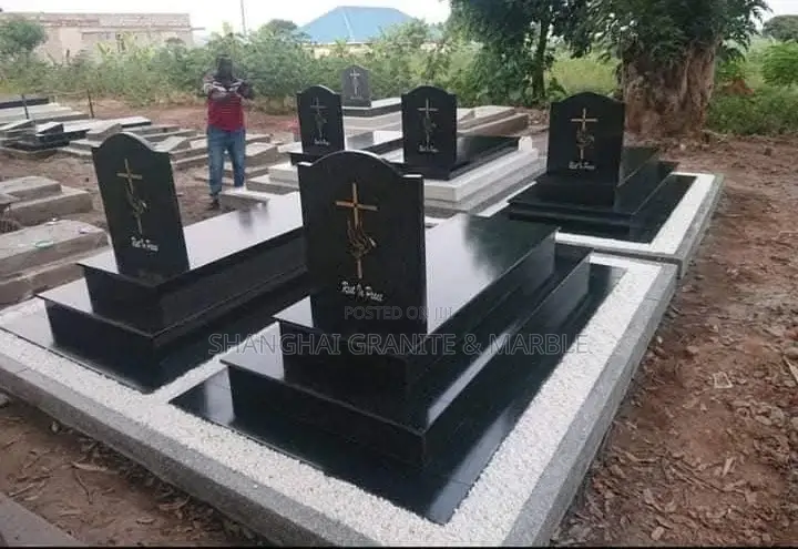 Professional Granite Grave Installation