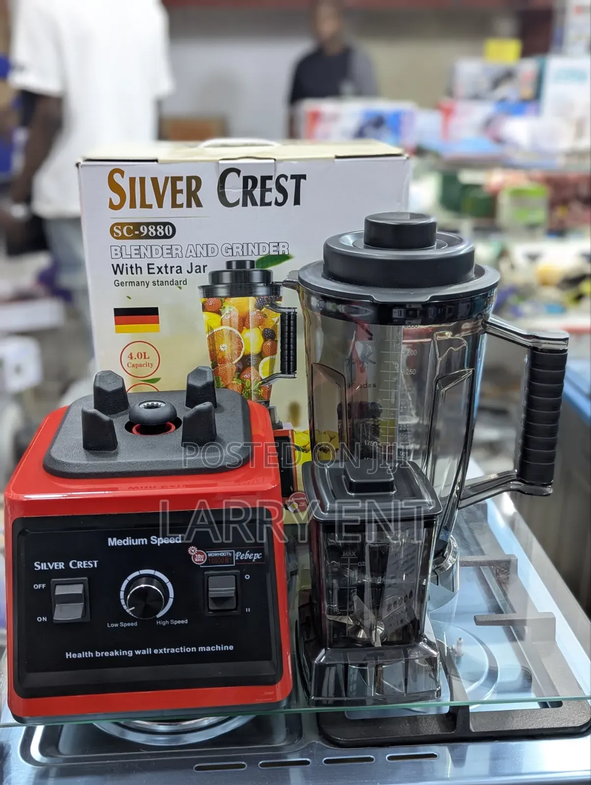 Silver Crest Sc-9880 4l Blender Grinder With Extra Jar