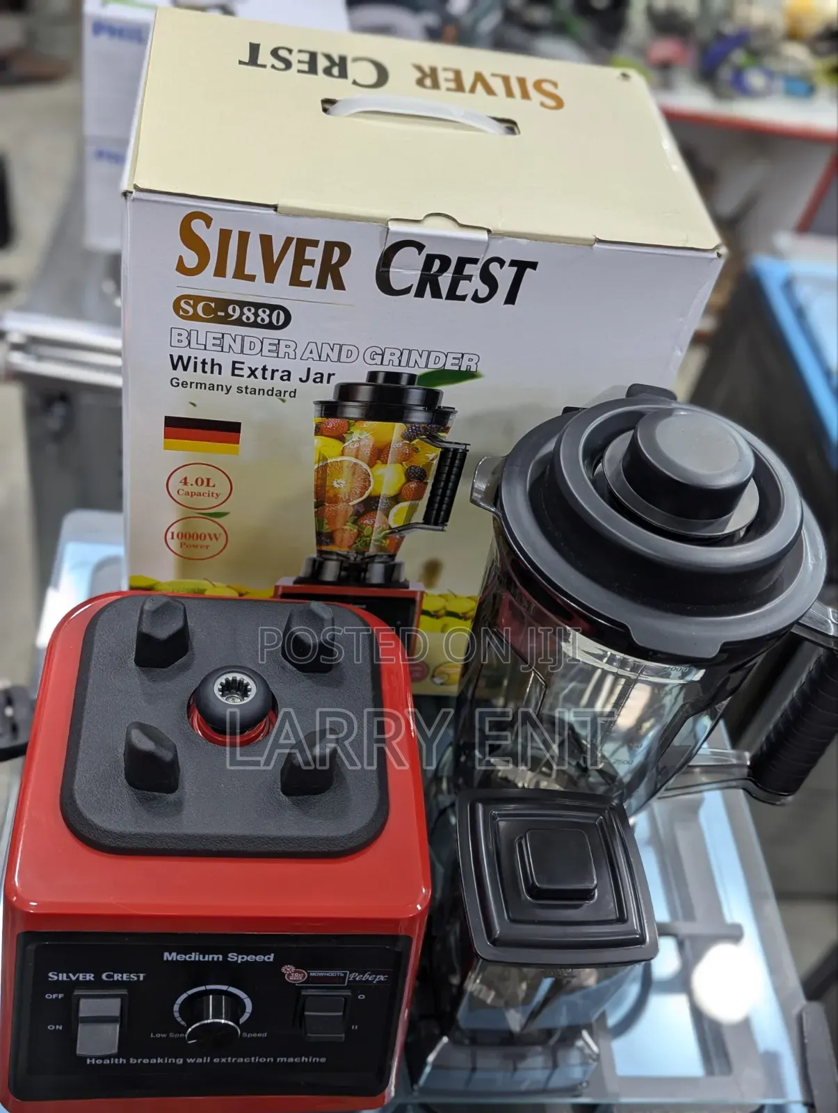 Silver Crest Sc-9880 4l Blender Grinder With Extra Jar
