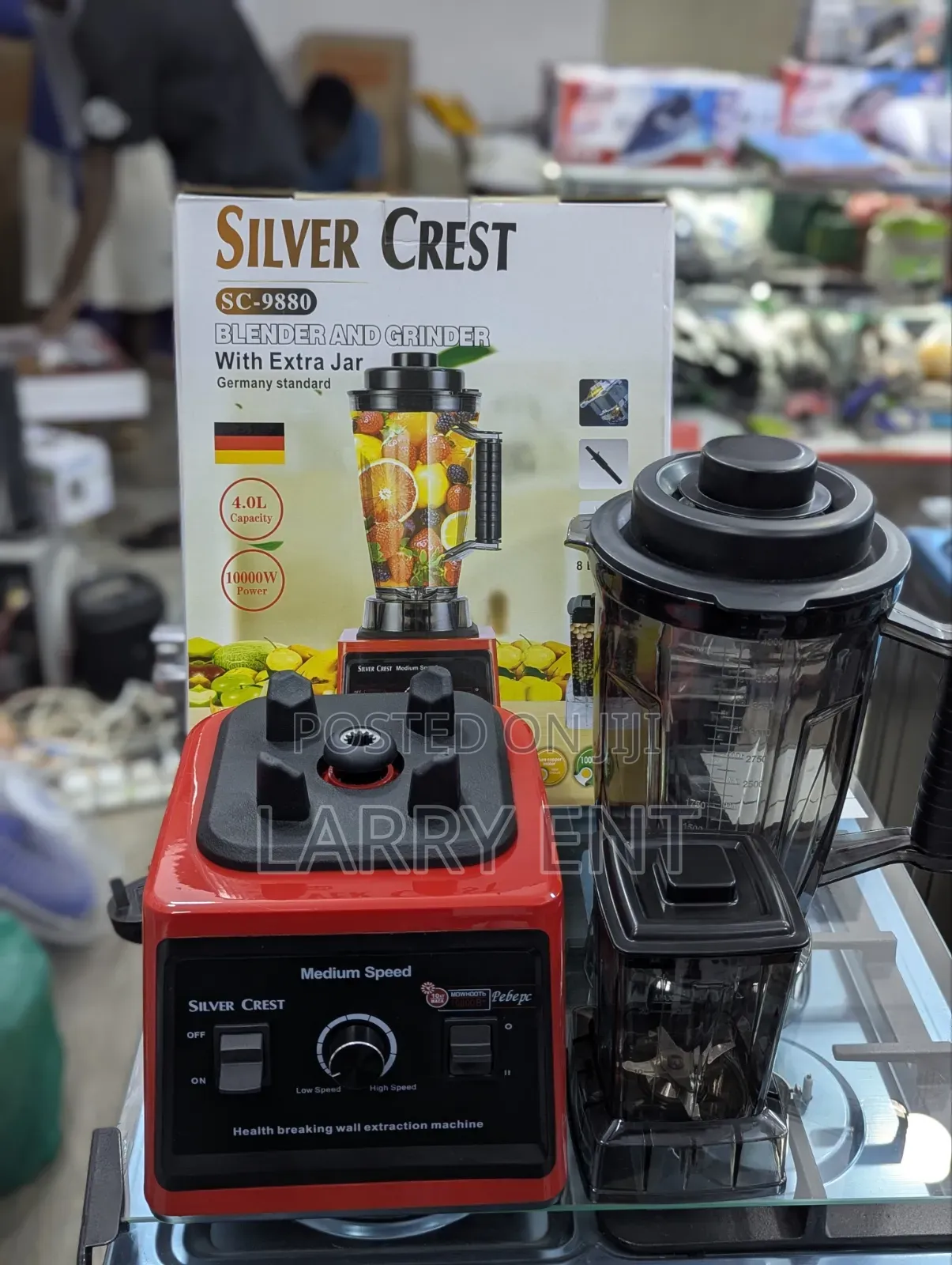 Silver Crest Sc-9880 4l Blender Grinder With Extra Jar