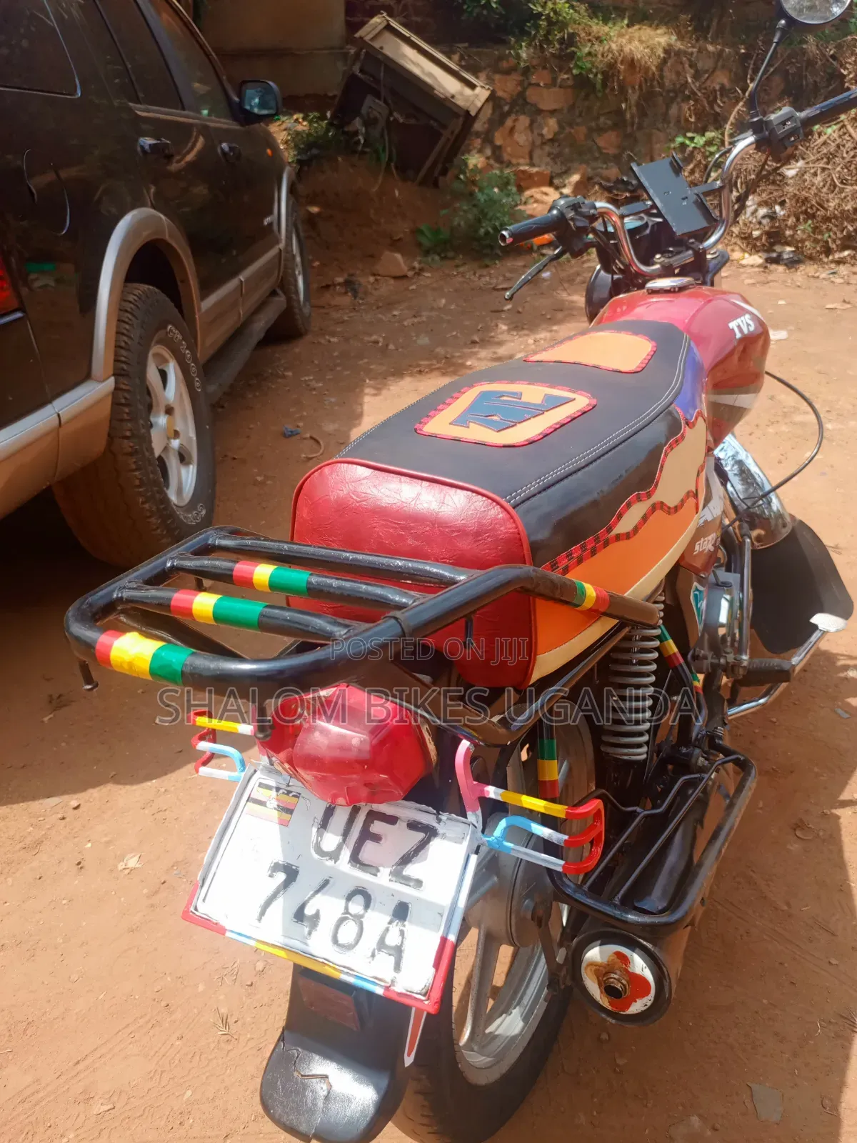 TVS HLX 125 2023 Red