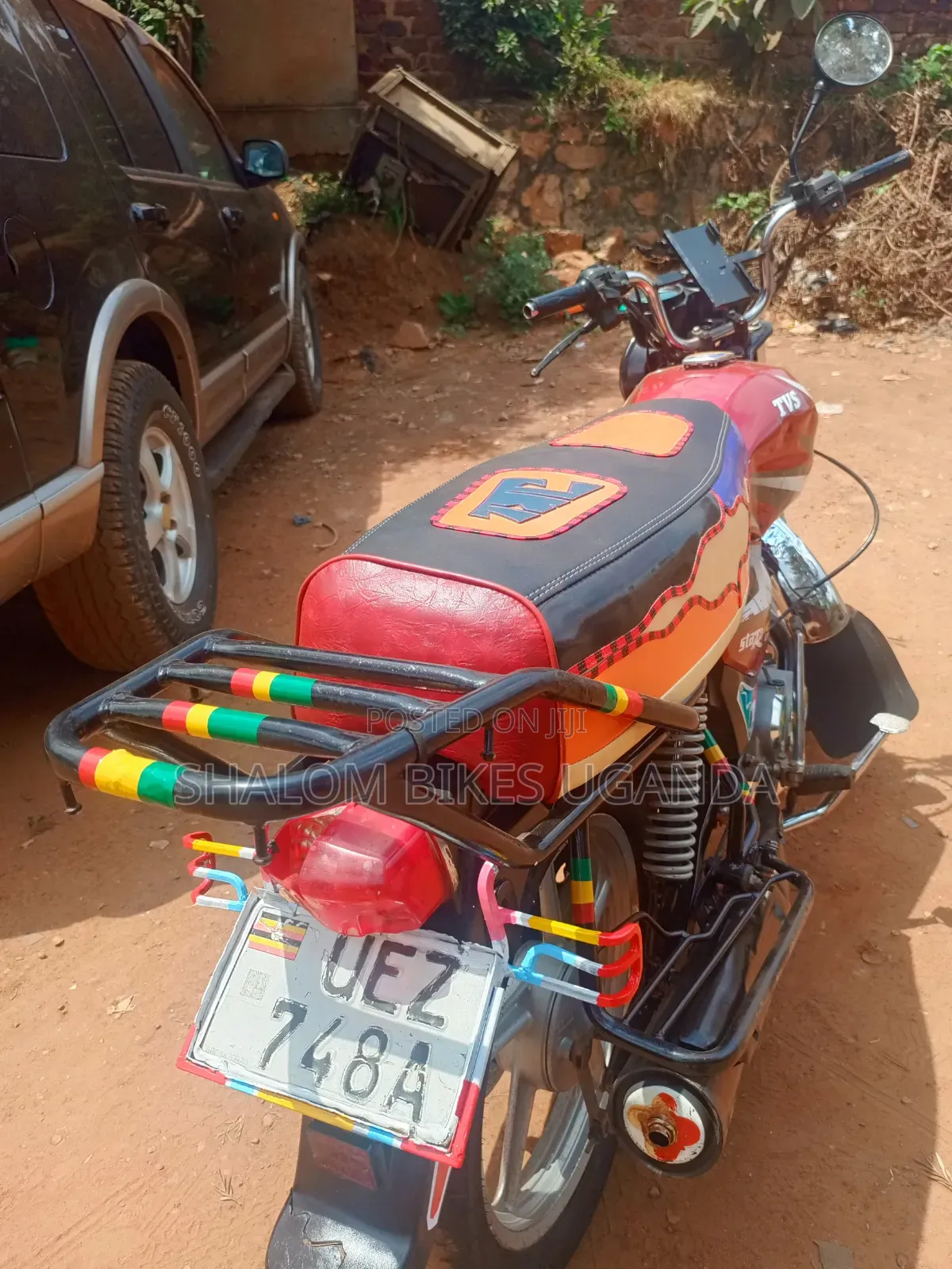 TVS HLX 125 2023 Red