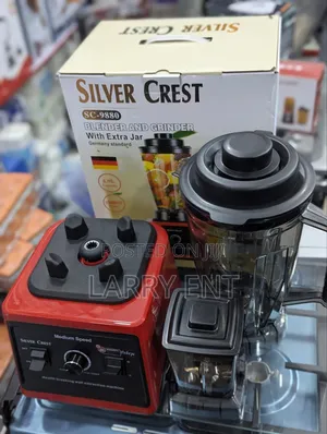 Silver Crest 4l Blender Grinder Sc-9880 With Extra Jar