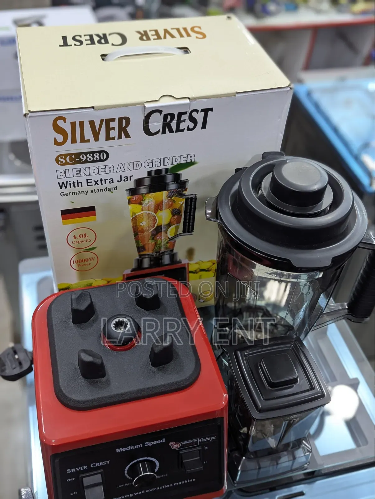 Silver Crest 4l Blender Grinder Sc-9880 With Extra Jar