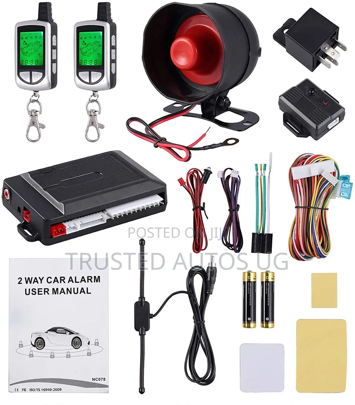 Car Alarm System for All Vehicles
