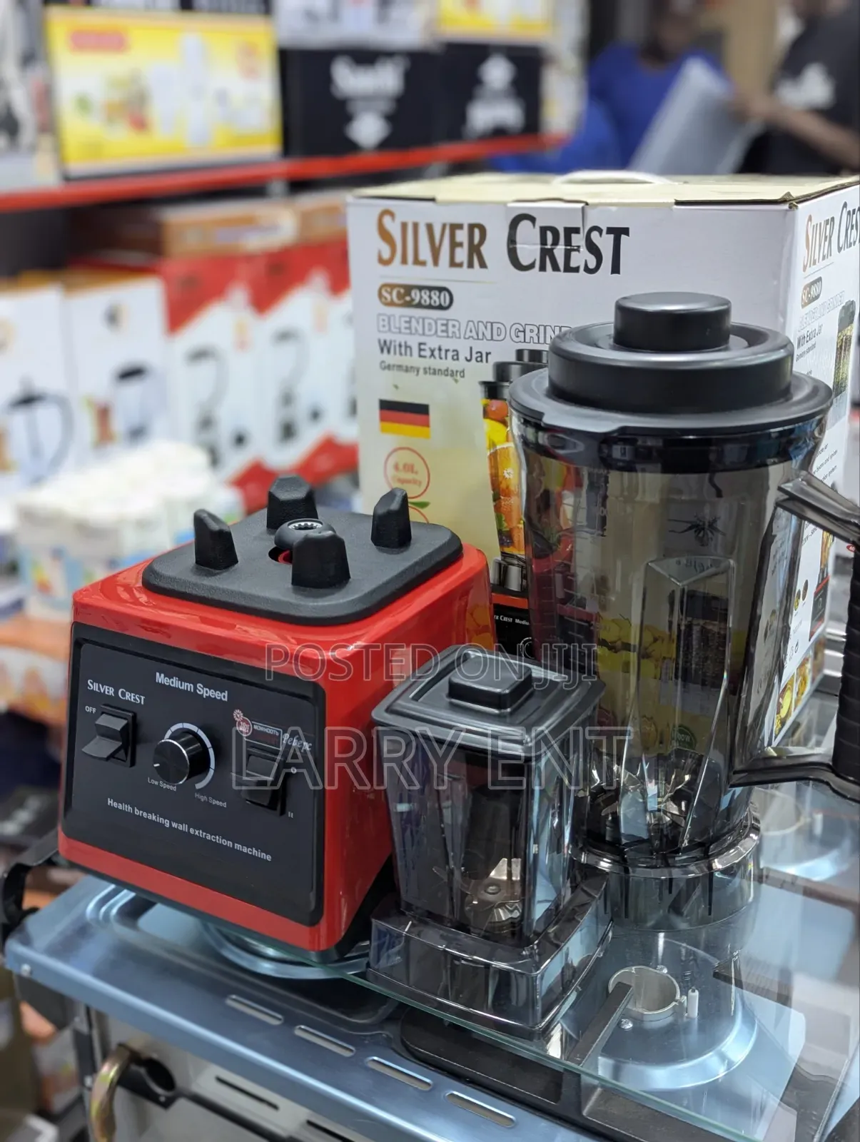 Silver Crest Sc-9880 Heavy Duty 4l Blender Extra Jar