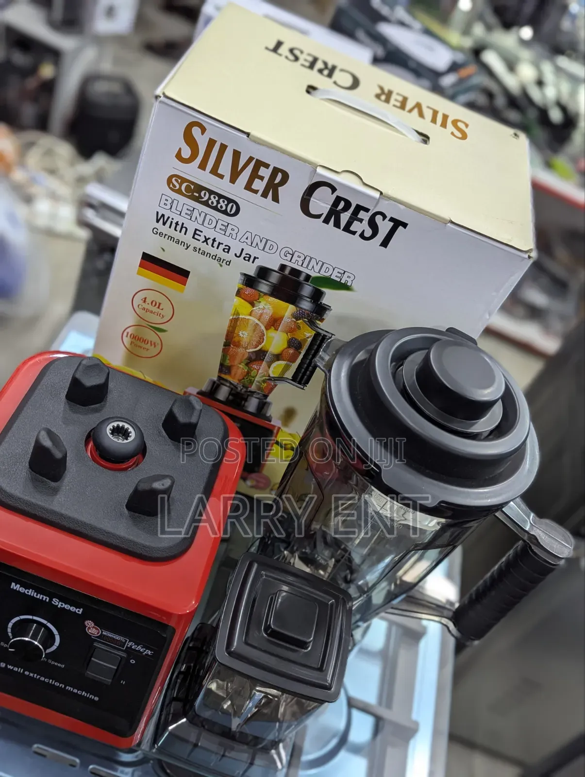 Silver Crest Sc-9880 Heavy Duty 4l Blender Extra Jar