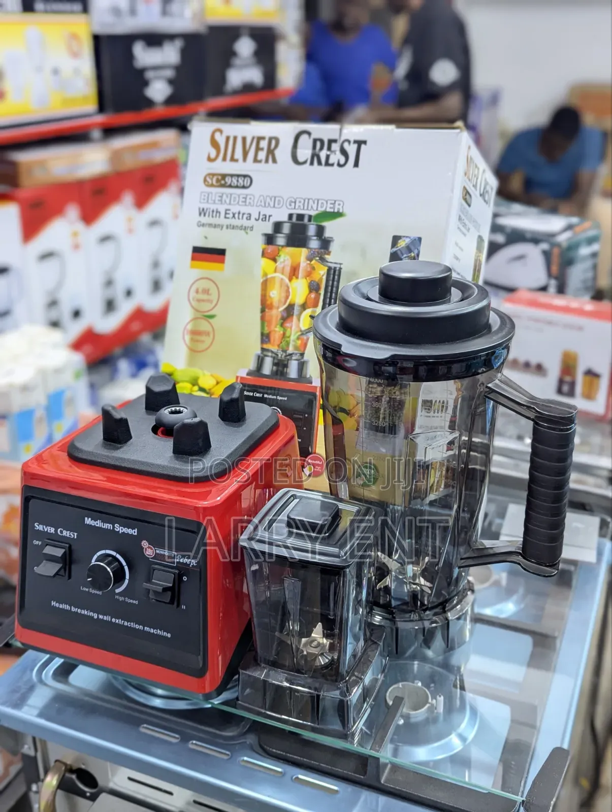 Silver Crest Sc-9880 Heavy Duty 4l Blender Extra Jar