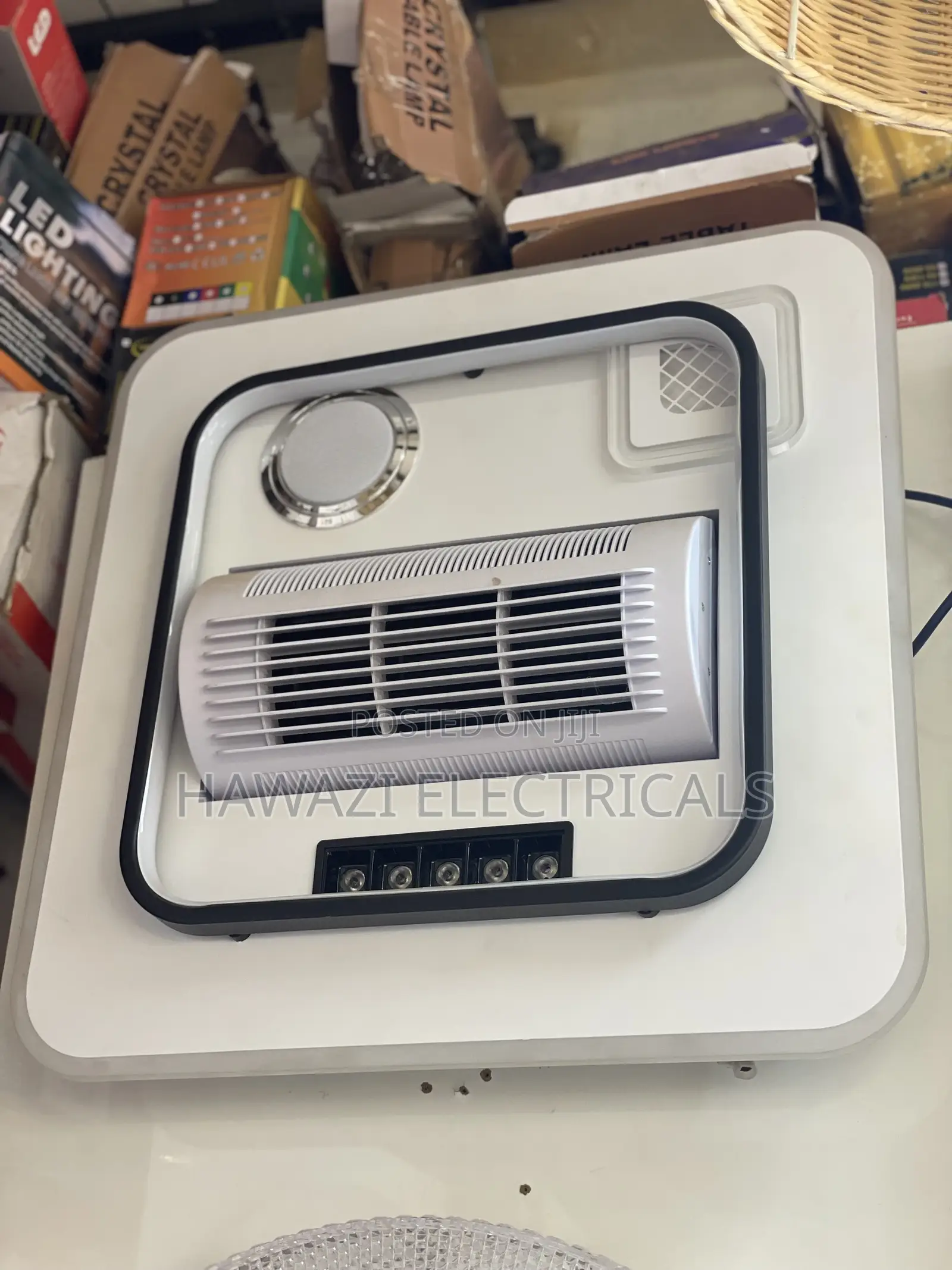 Ceiling Light With Speakers