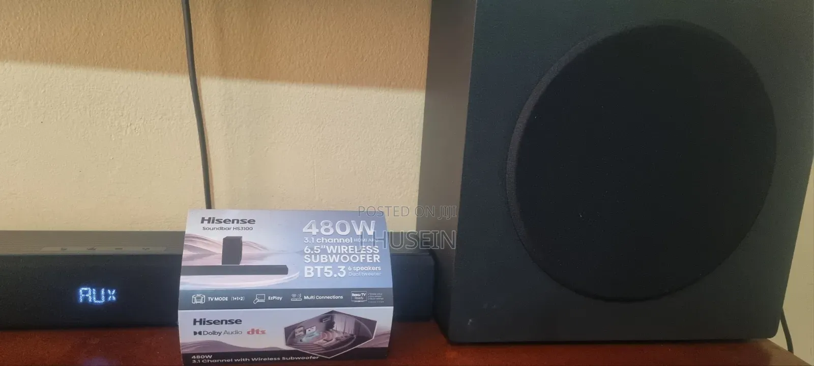 Hisense Sound Bar Hs3100 480w