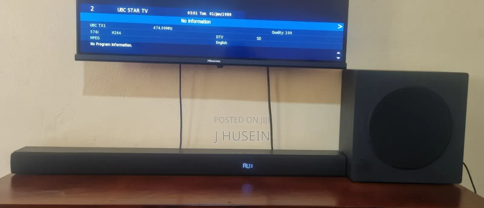 Hisense Sound Bar Hs3100 480w