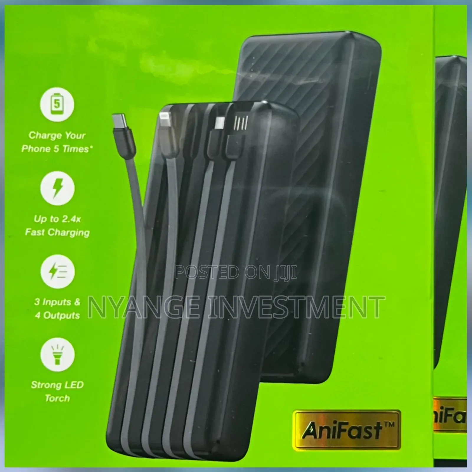 Oraimo Traveler Link 20 Power Bank, Model Opb-P5201 With 20,000mah .