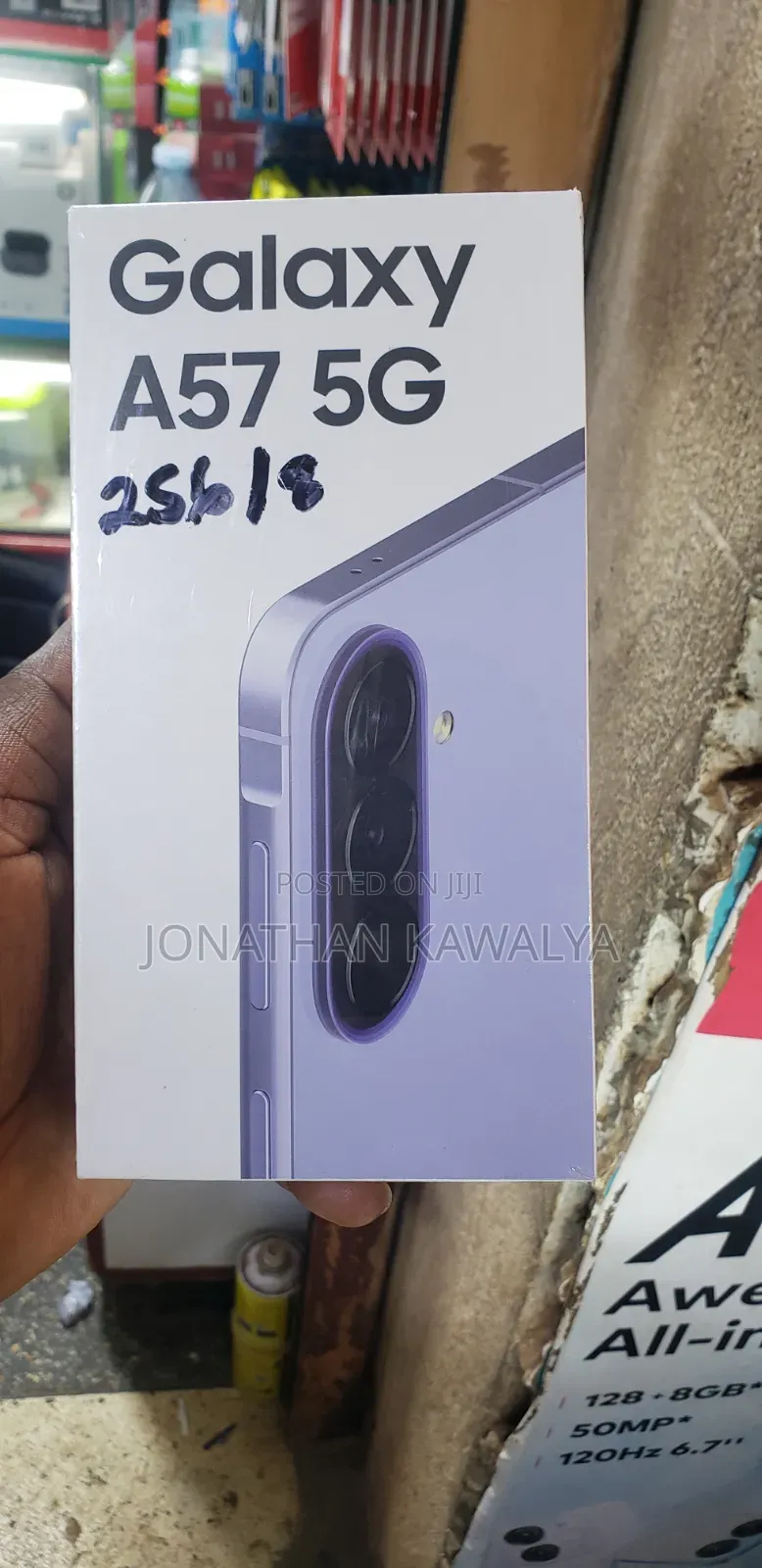 New Samsung Galaxy A57 128 GB Orange