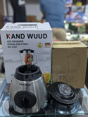 Title: Kand Wuud Stainless Steel Ice Crusher Blender Heavy Duty