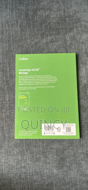 Collins Cambridge Igcse Biology Workbook