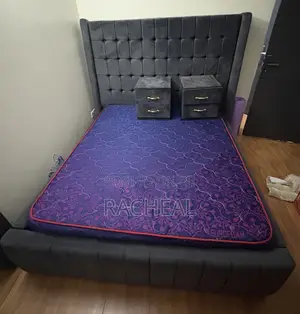 Bed and Side Bed Drawers