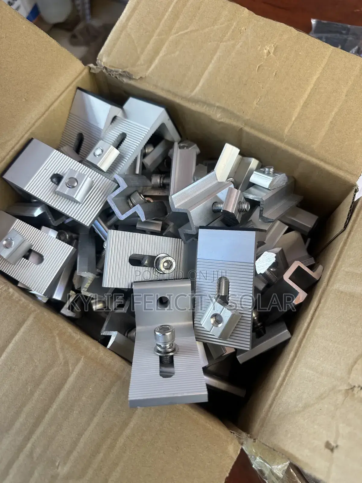 Aluminium Mounting Rails,Middle Clamps , L Fit And End Clamps