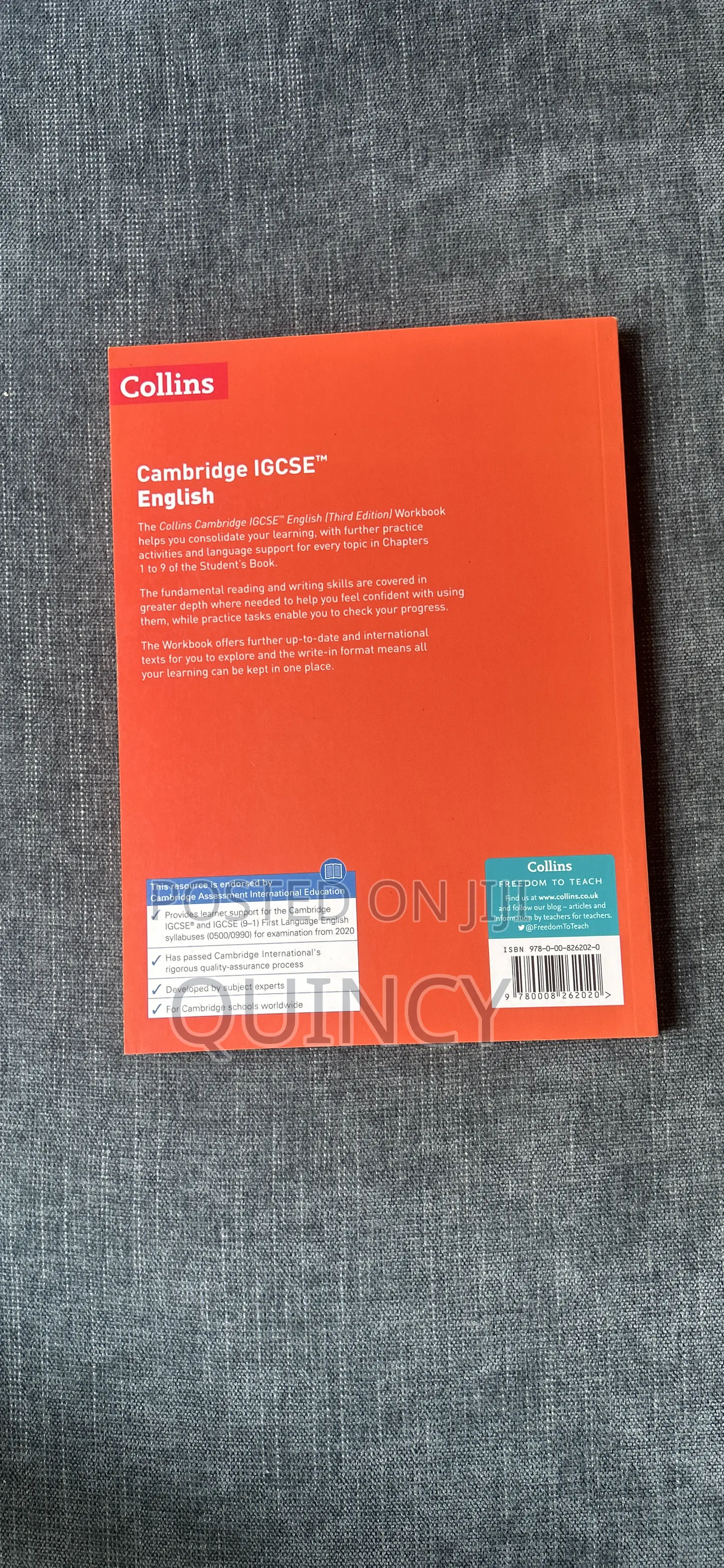 Collins Cambridge Igcse English Workbook