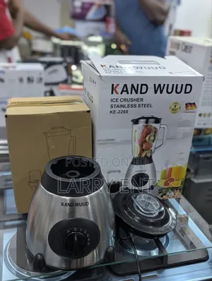 Kand Wuud Ice Crusher Blender Stainless Steel Powerful