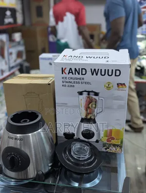 Kand Wuud Heavy Duty Stainless Steel Blender Ice Crusher