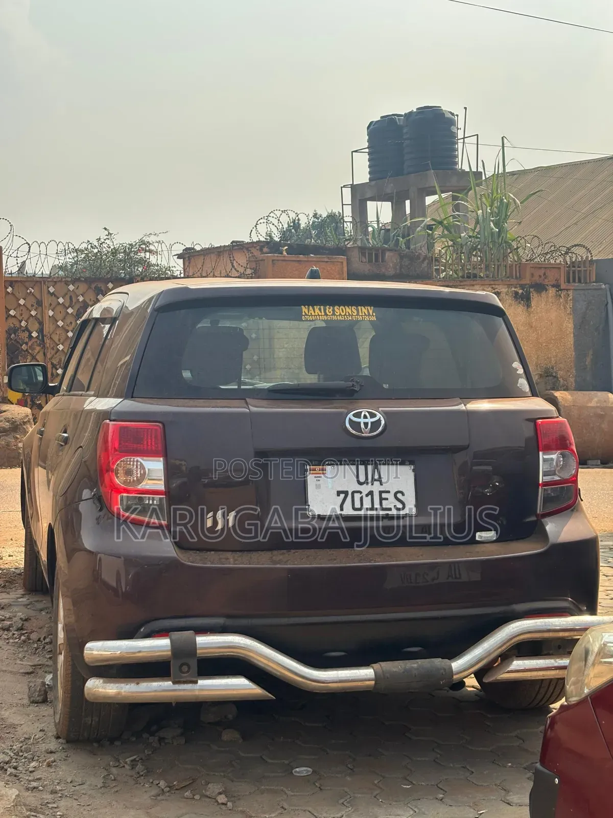 Toyota IST 2010 Maroon