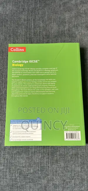 Collins Cambridge Igcse Biology Students Book