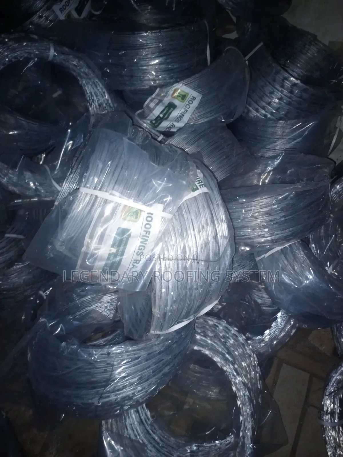 Razor Wire Roofings 8mtrs